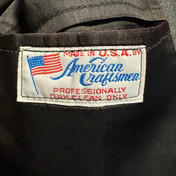 The Two-Fifity-2 Collection American Made Gray Two Button Front Jacket S… - Picture 4 of 6